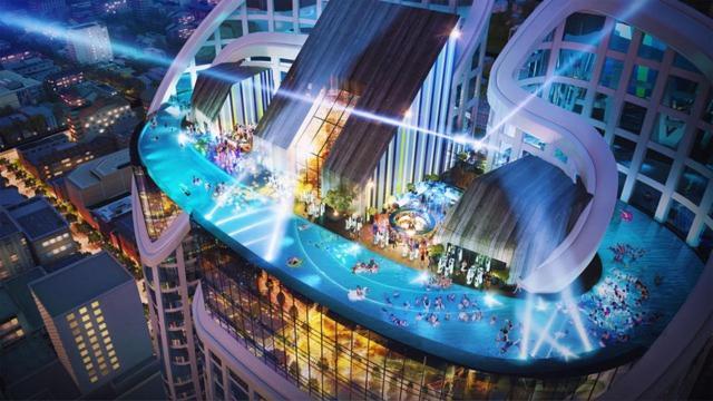 Panorama Central Nha Trang- Vietnam'S Highest Infinitive Rooftop Pool Exterior foto